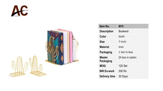Metal Bookend Test