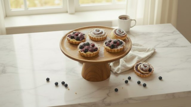 Wooden Cake Stand