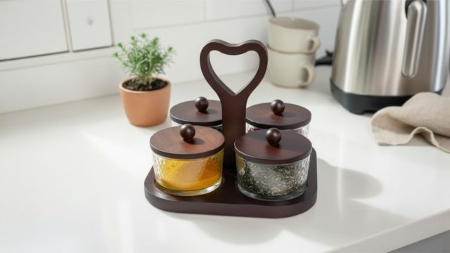 Spices Cup Holder Rack