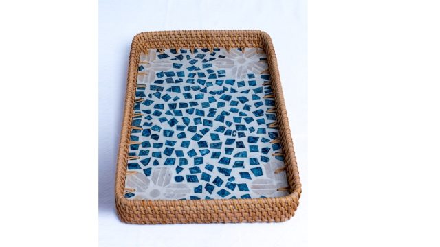 Rattan Rectangle Tray