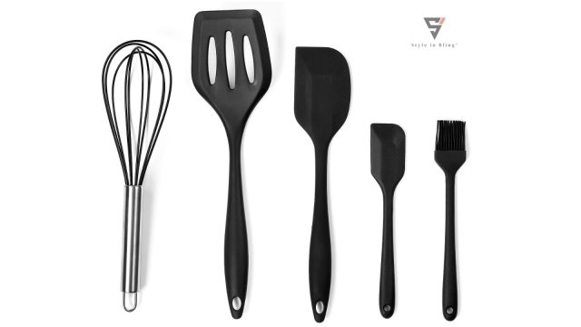 Non-Stick Silicone Spatula Cooking Utensils Set