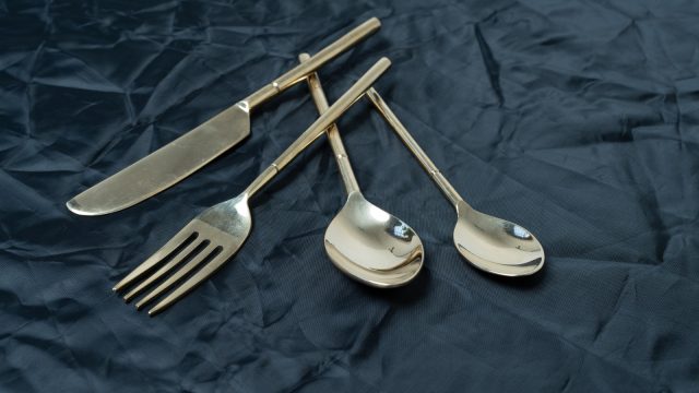 Brass Serving Spoon