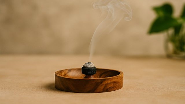 Wooden Incense Stick Holder